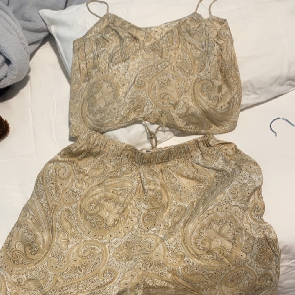 Top and pants set